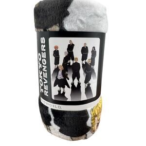 BIOWORLD TOKYO REVENGERS 45" x 60" Polyester Plush Throw Super Soft